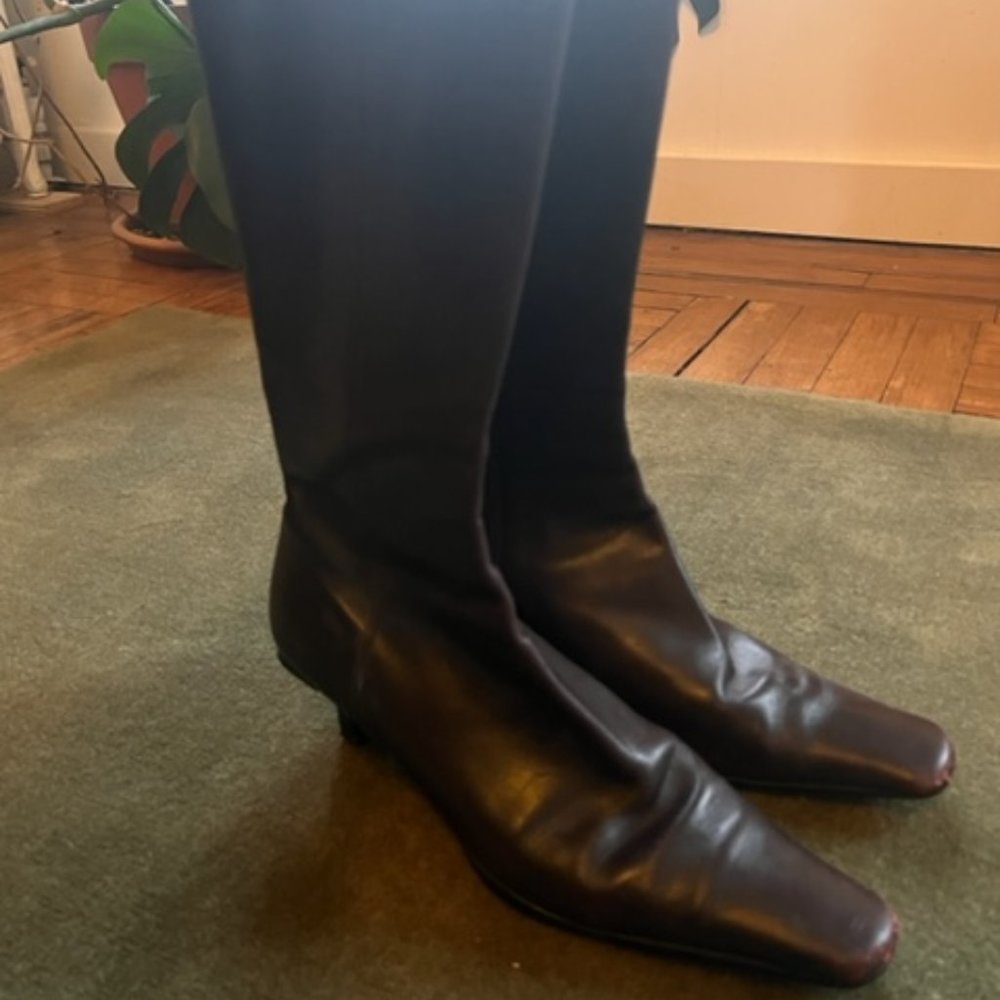 Prada Mid High Boots